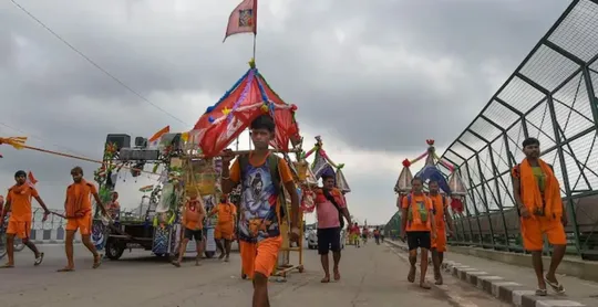 Kanwar Yatra route