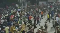 uppsc student protest prayagraj up ro pro exam