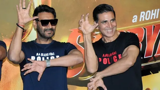 Akshay Kumar, Ajay Devgn 