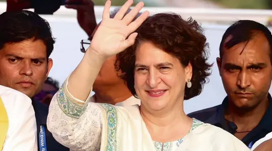 Waynad assembly seat priyanka gandhi takes big lead