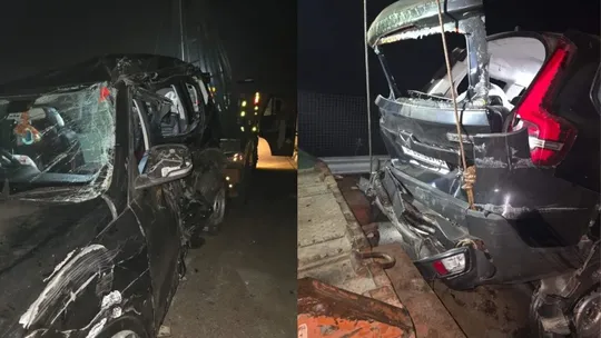 5 doctors dead as Scorpio crashes into divider hits truck on Agra Lucknow expressway