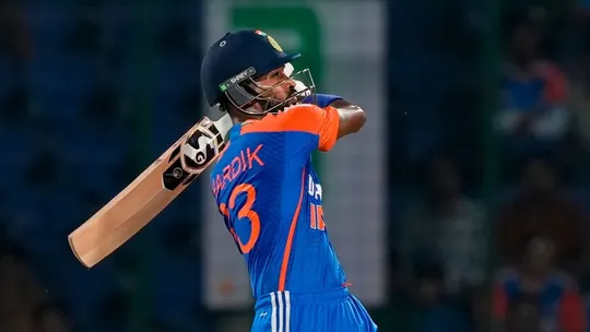 Hardik Pandya smashes 29 Runs in csk pacer Gurjapneet Singh over in SMAT 2024