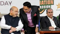 Amit Shah, Jay Shah, Mohsin Naqvi