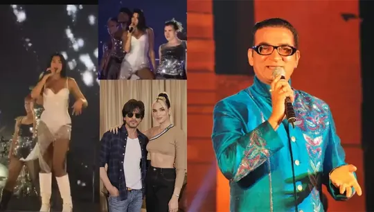 Shahrukh Khan Dua Lipa Abhijit Bhattacharya 