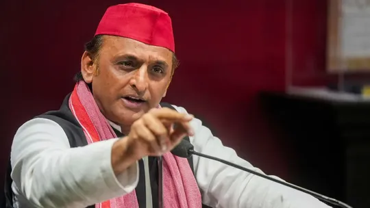 Akhilesh Yadav in Lok Sabha