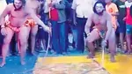 Theatre actor playing demon in Ramayana kills pig