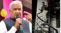 Rajasthan Agriculture Minister Kirori Lal Meena and female SHO debate Viral Video