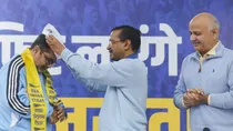 Avadj ojha, AAP, Delhi election
