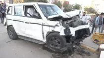CM Convoy Hit by Wrong-Side Car