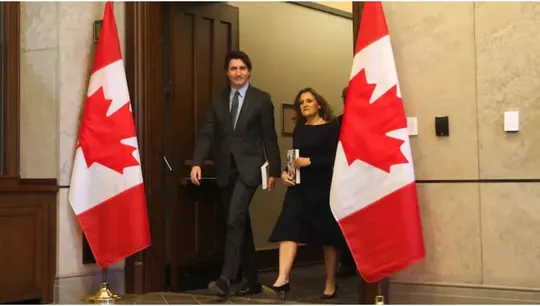 Resignation of Canada's Deputy Prime Minister Chrystia Freeland: Big blow to Trudeau government.