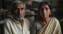 Karnal An elderly couple got divorced after 43 years of marriage
