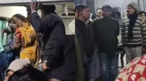 bihar speeding pickup van rammed into group