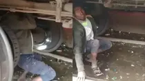 Man travels 290 km under train bogie before he was spotted in Madhya Pradesh