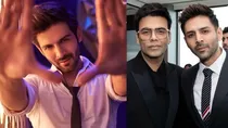 kartik aaryan, karan johar, 
