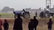 Tractor overturned while performing stunt in Bulandshahr leading to the drivers death