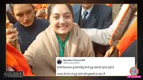 nupur sharma bjp delhi assembly election viral video