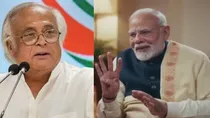 pm narendra modi podcast biological remark jairam ramesh