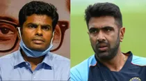 K. Annamalai supported Ravichandran Ashwin statement Hindi is not our national language