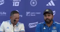 Rohit Sharma and Ajit Agarkar discussion BCCI family rules Video viral