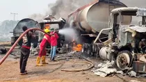 Nigeria Tanker Blast Explosion in oil tanker 70 people killed while going to loot fuel