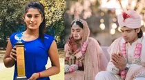 who is himani mor neeraj chopra wife himani tennis player Neeraj Chopra Marriage 