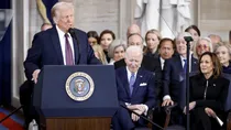 donald trump takes oath of us president