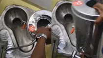 Man washes tea container inside train toilet using jet spray, video sparks outrage