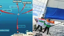 Women Naval officers reach Point Nemo what is it and Why it is called graveyard of satellites