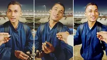 Man sells twig daatun in prayagraj mahakumbh earns 40 thousand in 5 days viral video