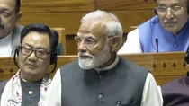 Gave real development, not false slogans to poor PM Modi attack on Congress in Lok Sabha