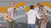 Ed Sheeran Street Performance Stopped by Police