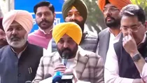 Bhagwant mann pratap singh bajwa aap arvind kejriwal