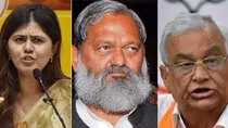 anil vij kirodi lal meena and pankaja munde