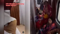 Kumbh Train First Class AC Coach Viral Video