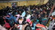 Opposition leaders New Delhi Railway station stampede