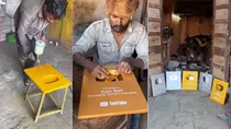 Youtube Fake Button Making In a Welding Shop In Gujrat's Surat