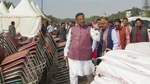 Ramlila Maidan Inspection