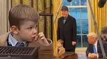 Trump Removes Office Desk 