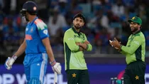 champions trophy 2025 abrar ahmed standoff shubman gill on out
