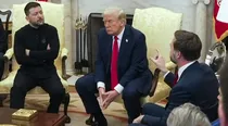 Trump Zelenskyy Vance Oval office