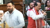 Vijay sinha tejashwi yadav samrat chaudhary nitish kumar