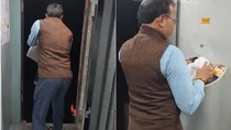 Indian Railways Employee Caught Littering