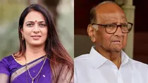 Rohini Khadse and Sharad Pawar