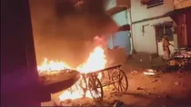 Mhow Indore Clashes Violence after India's victory in Champions Trophy 2025 stone pelting