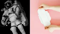 how do female astronauts have periods in space