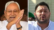 Tejashwi yadav nitish kumar lalu yadav samrat chaudhary