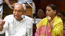 Nitish Kumar and Rabri Devi