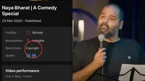 Kunal Kamra claims his video got T Series copyright slams T series
