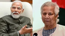 Narendra Modi and Muhammad Yunus