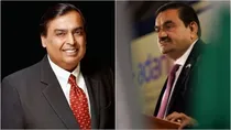 Mukesh Ambani and gautam adani